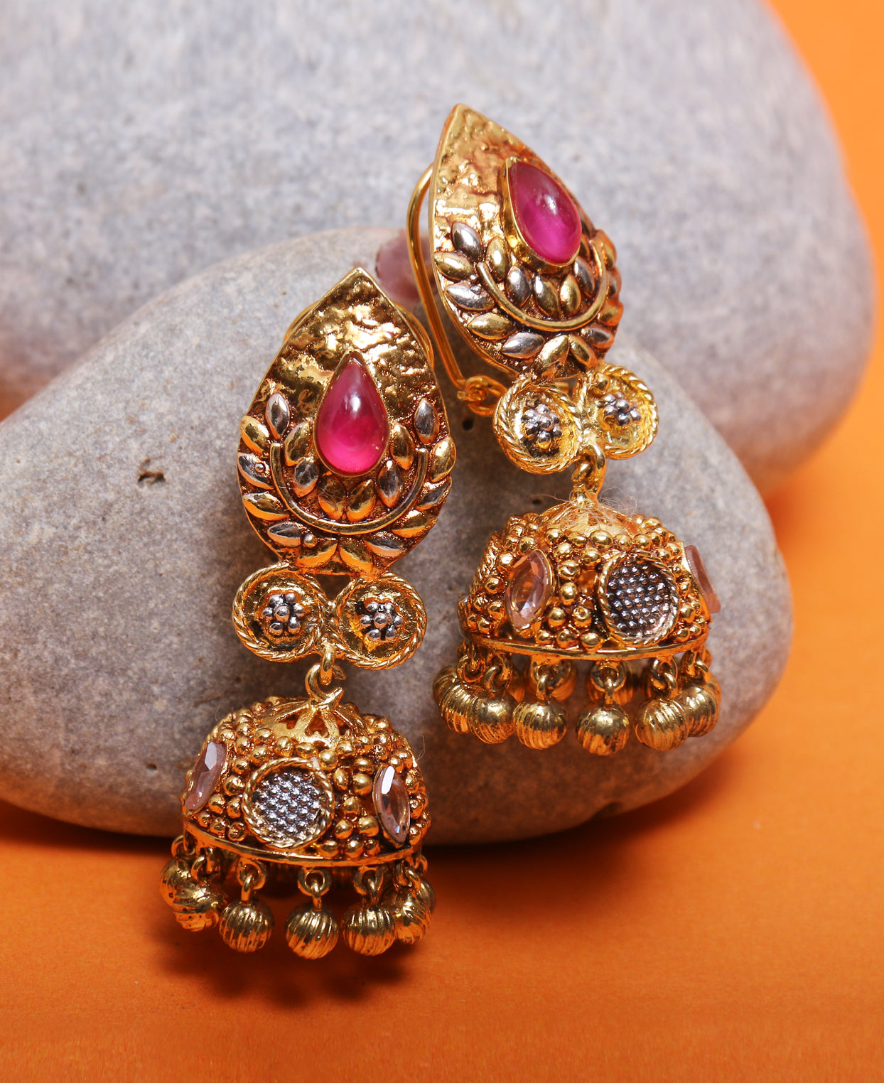 Jhumka hot sale jewellery design