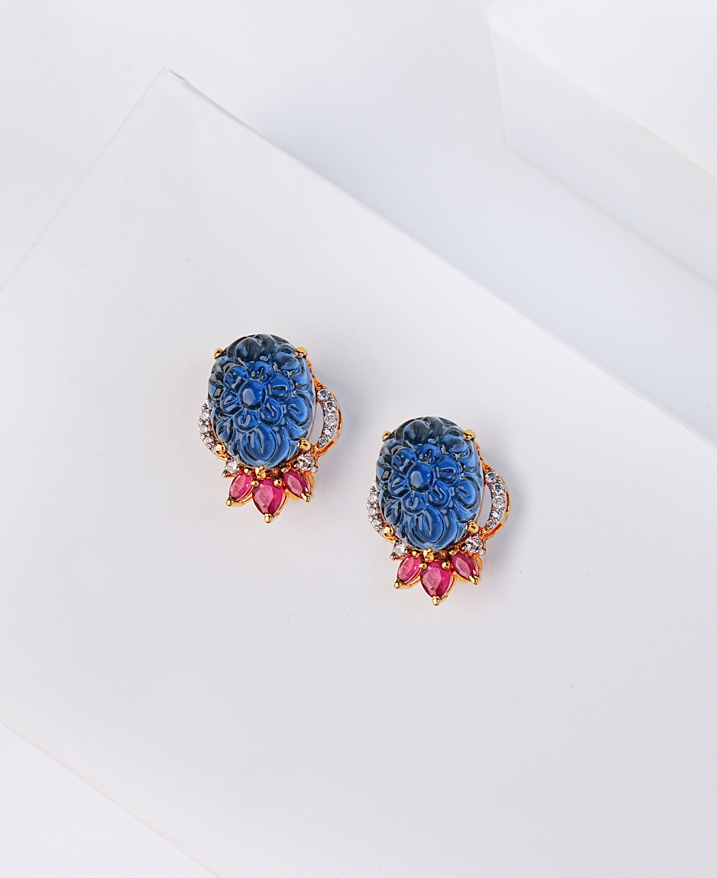 The Sapphire Cameo Tops