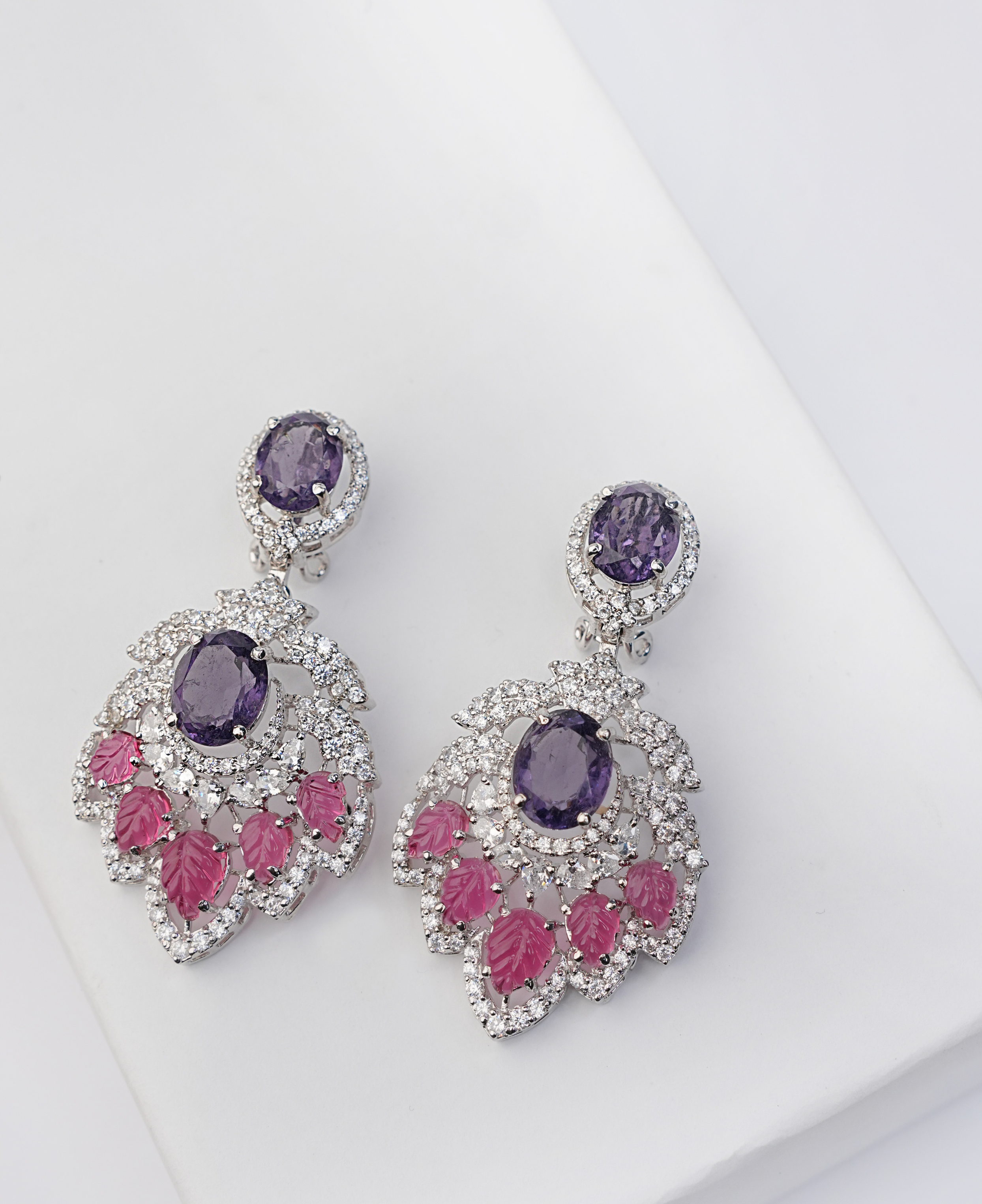 Lavender Bloom Earrings