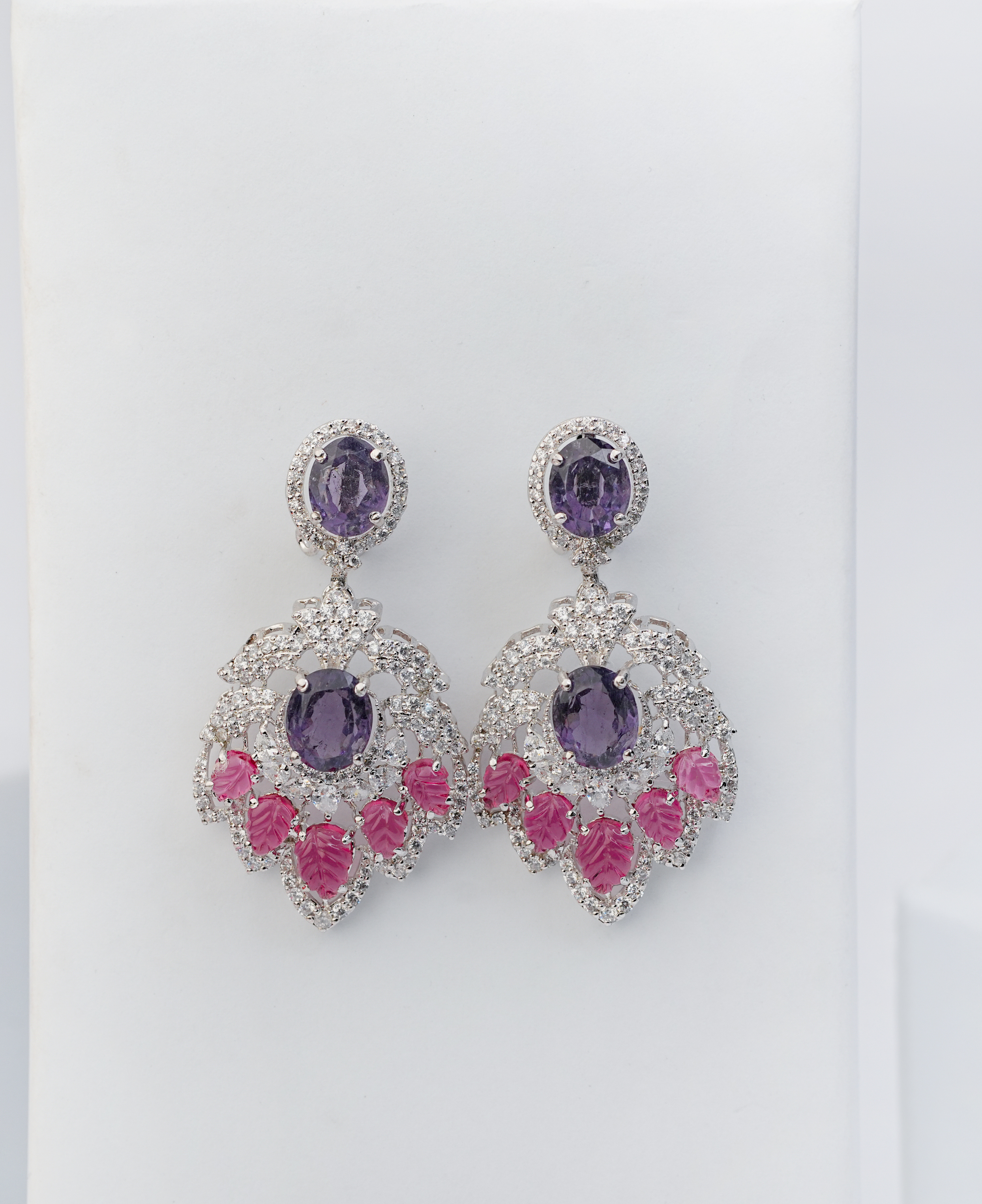 Lavender Bloom Earrings