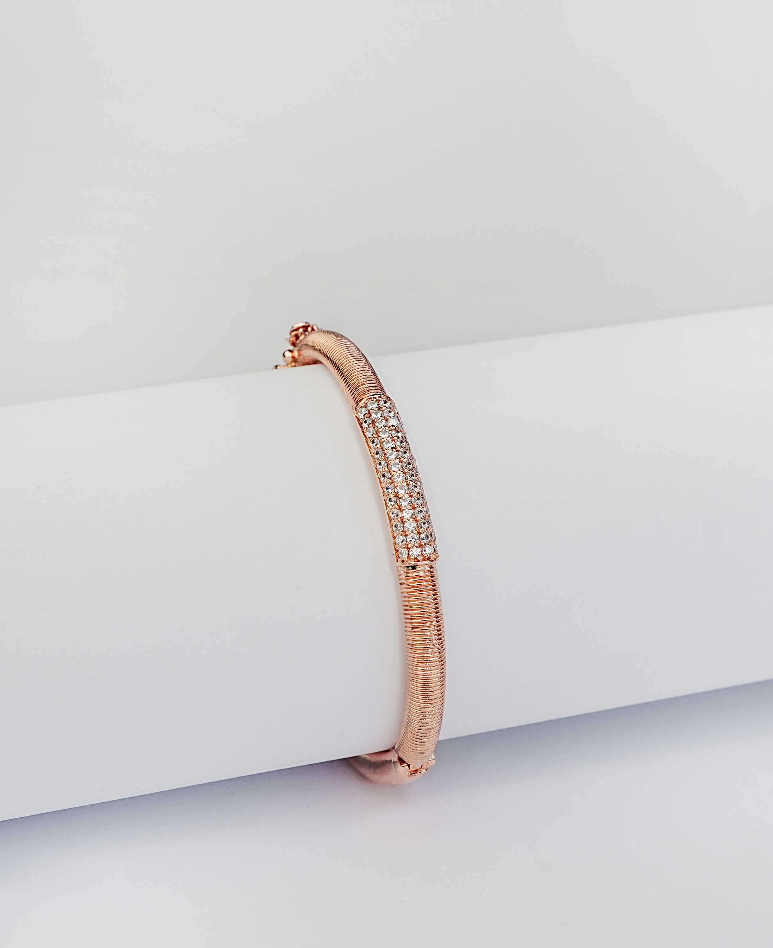 Rose Gold Spun Kara