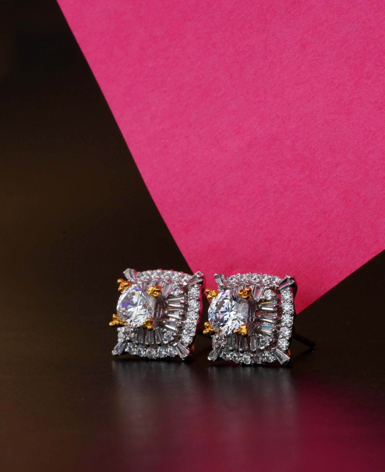 Zircon Solitaire Studs