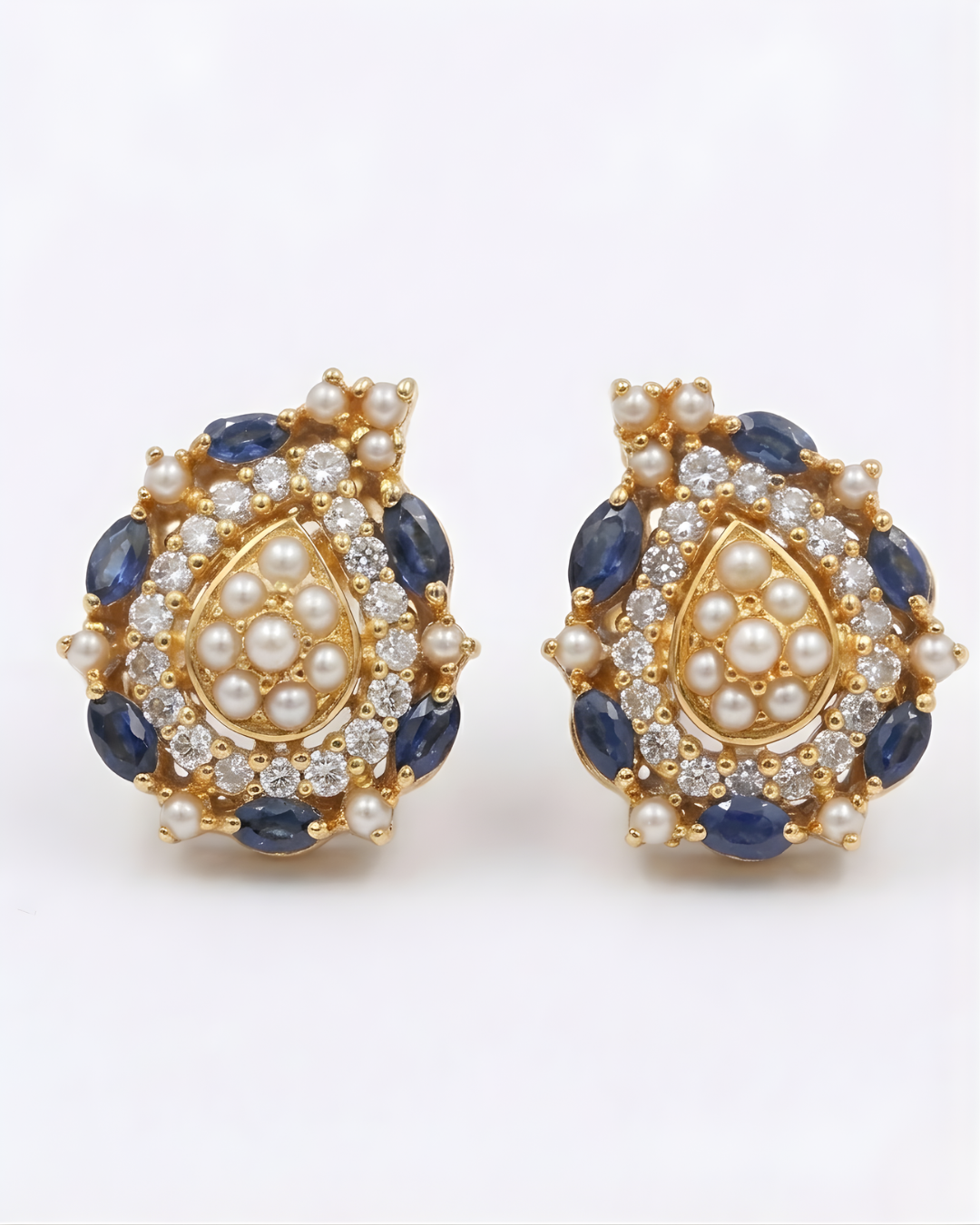 Sapphire and Pearl Tops