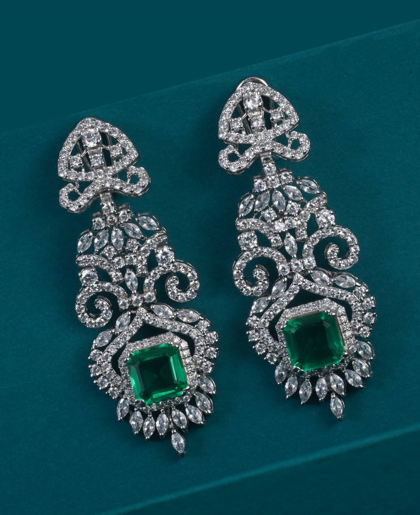Emerald Princess Earrings
