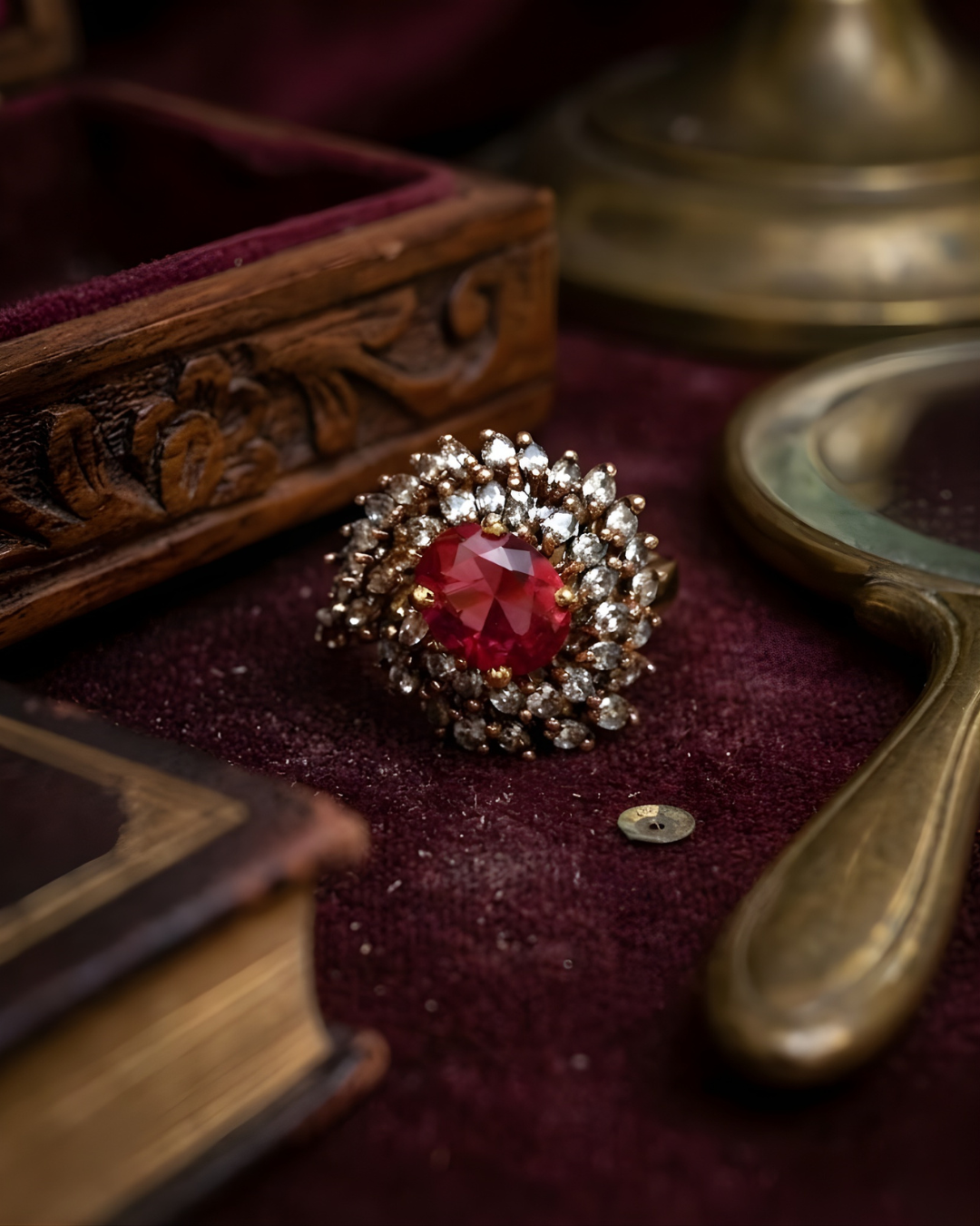 Pink swirled in Zircons