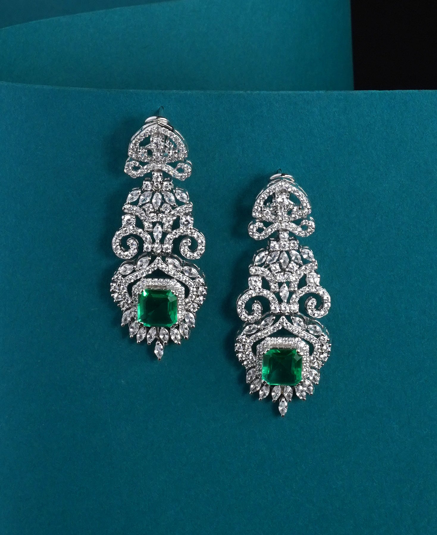Emerald Princess Earrings
