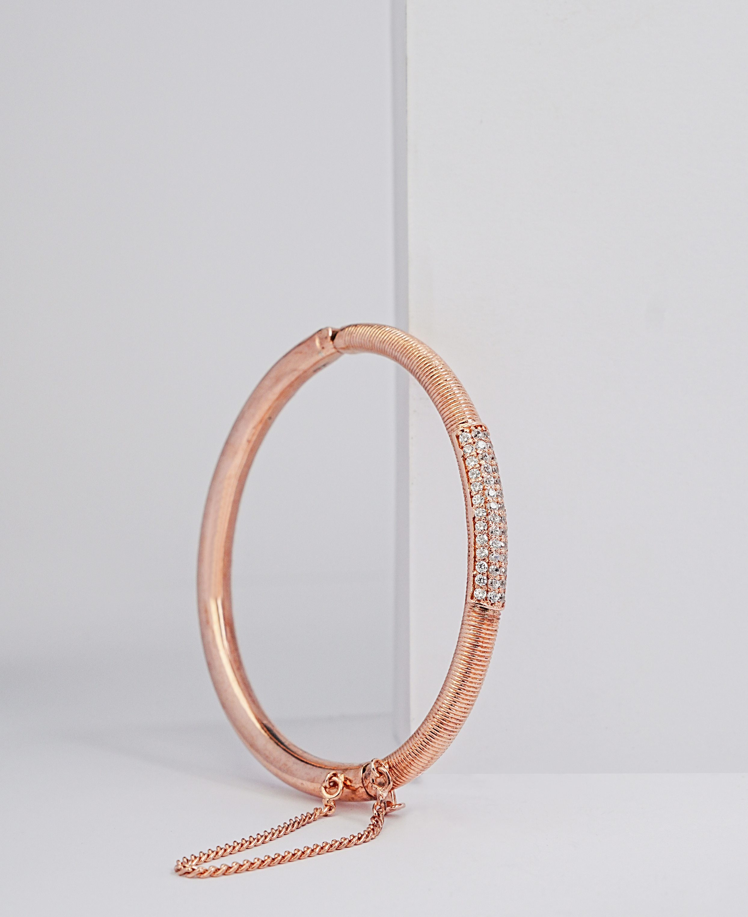 Rose Gold Spun Kara