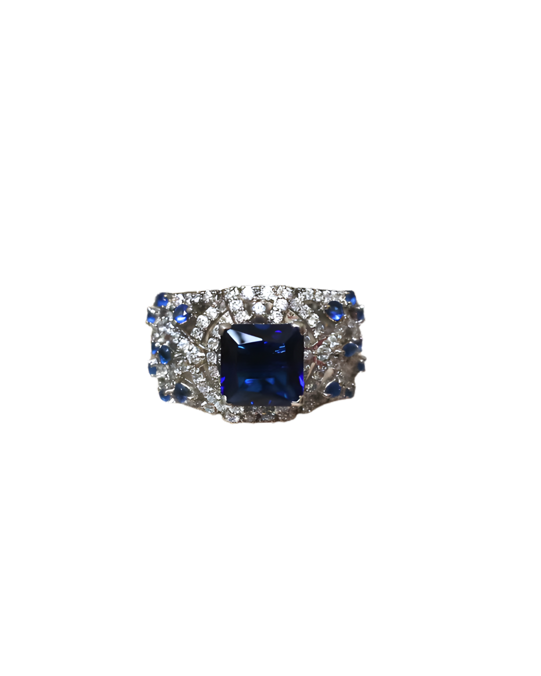 Sapphire Night Ring