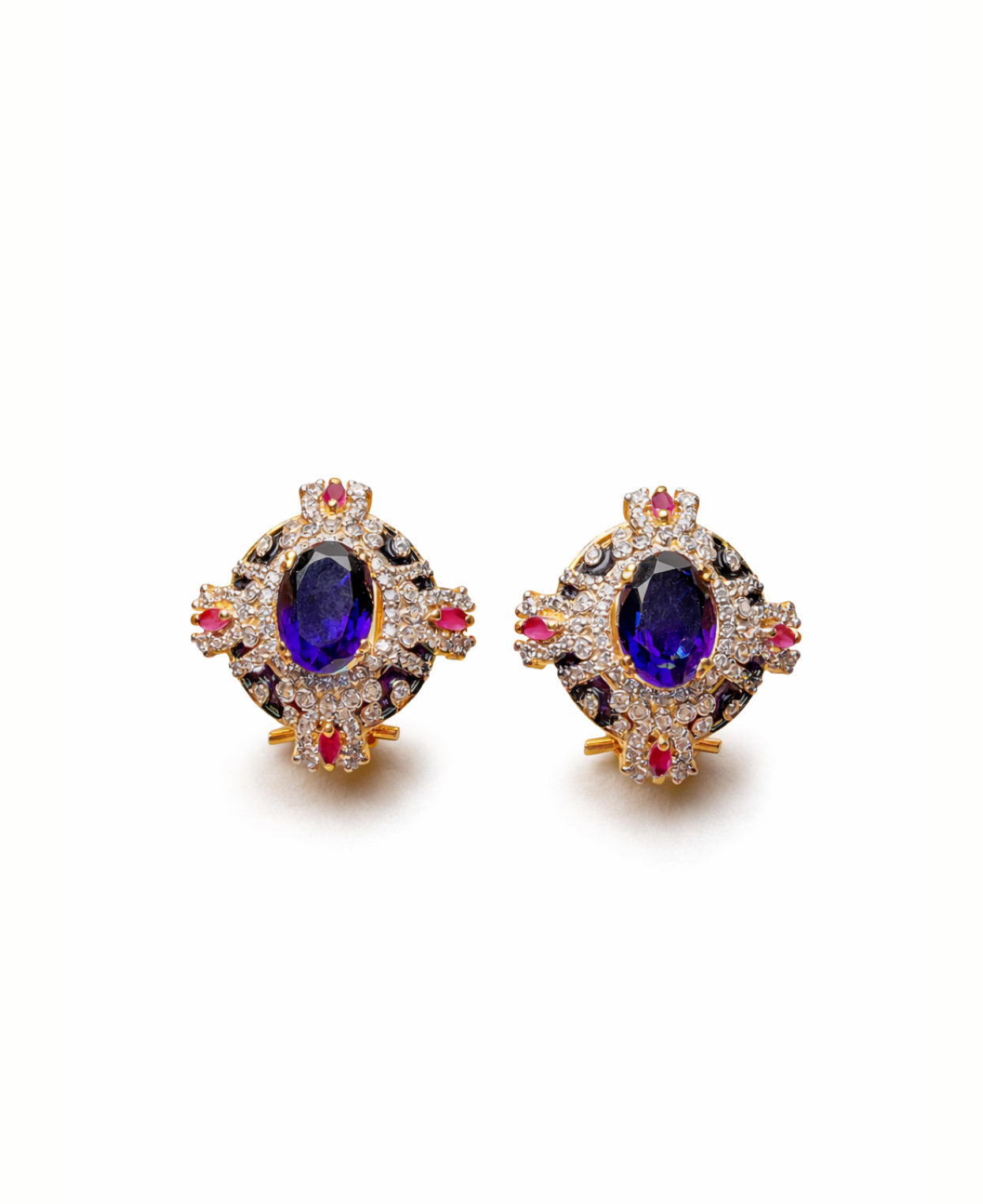 Royal Blue Ruby Meena Tops