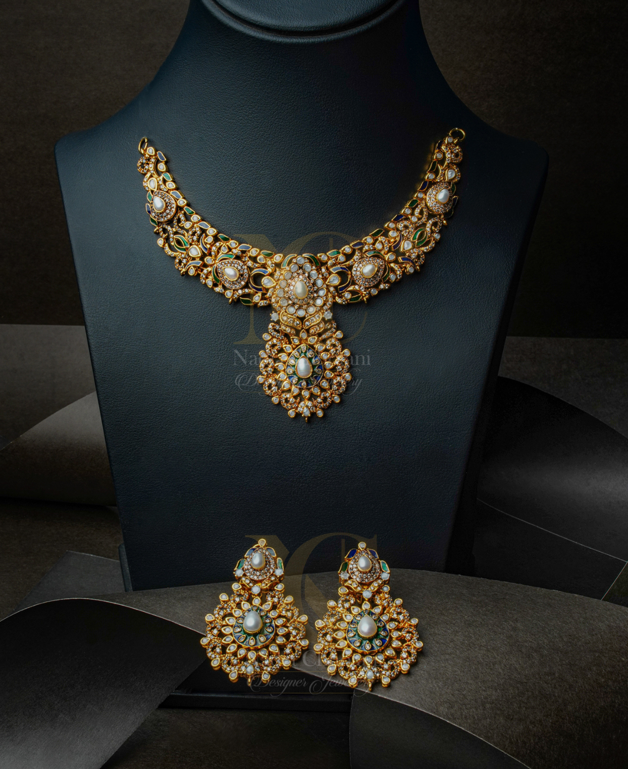 Maharani Pearl Meena Polki BS