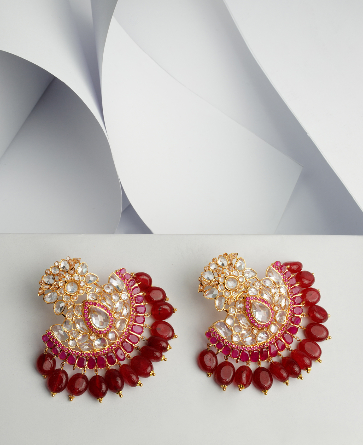 Polki Ruby Perchant Tops