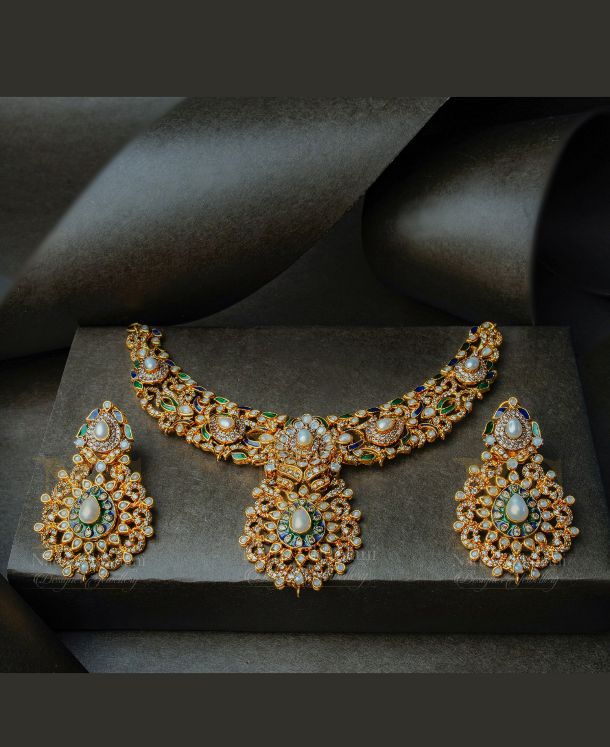 Maharani Pearl Meena Polki BS