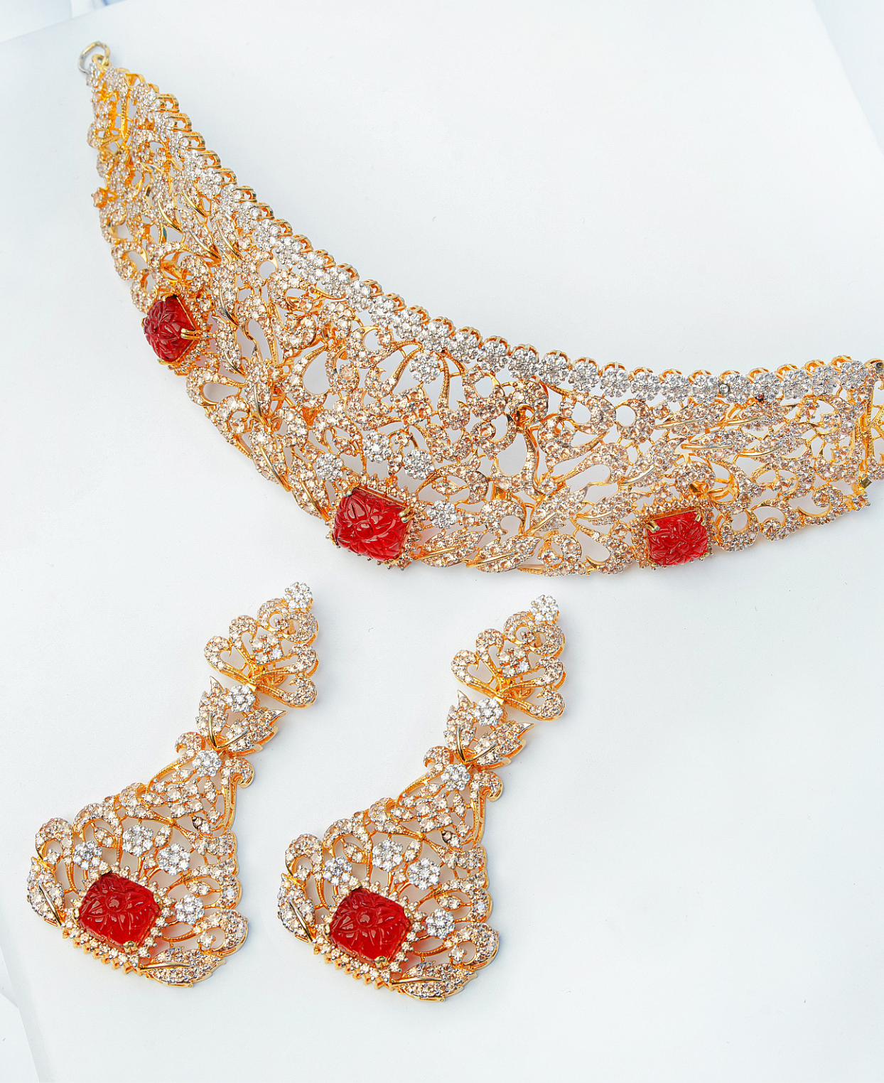 Carved Rubies Patti NS