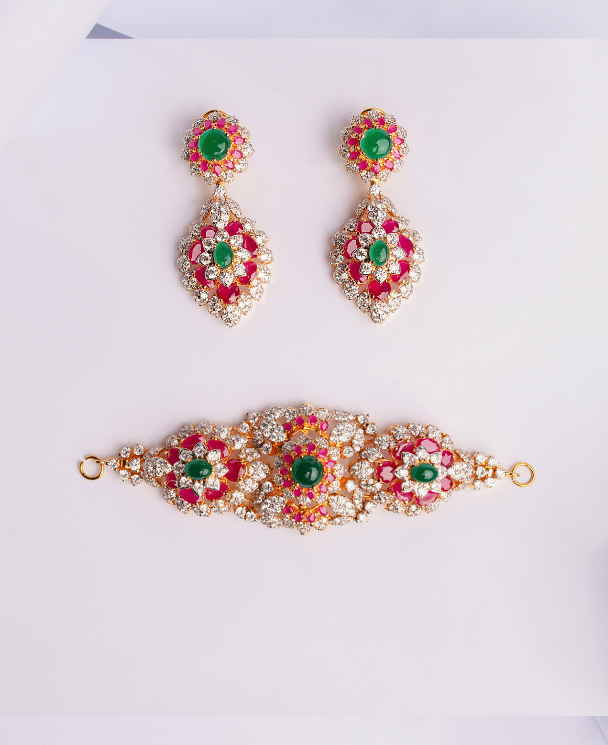 Ruby & Emd Choker Set