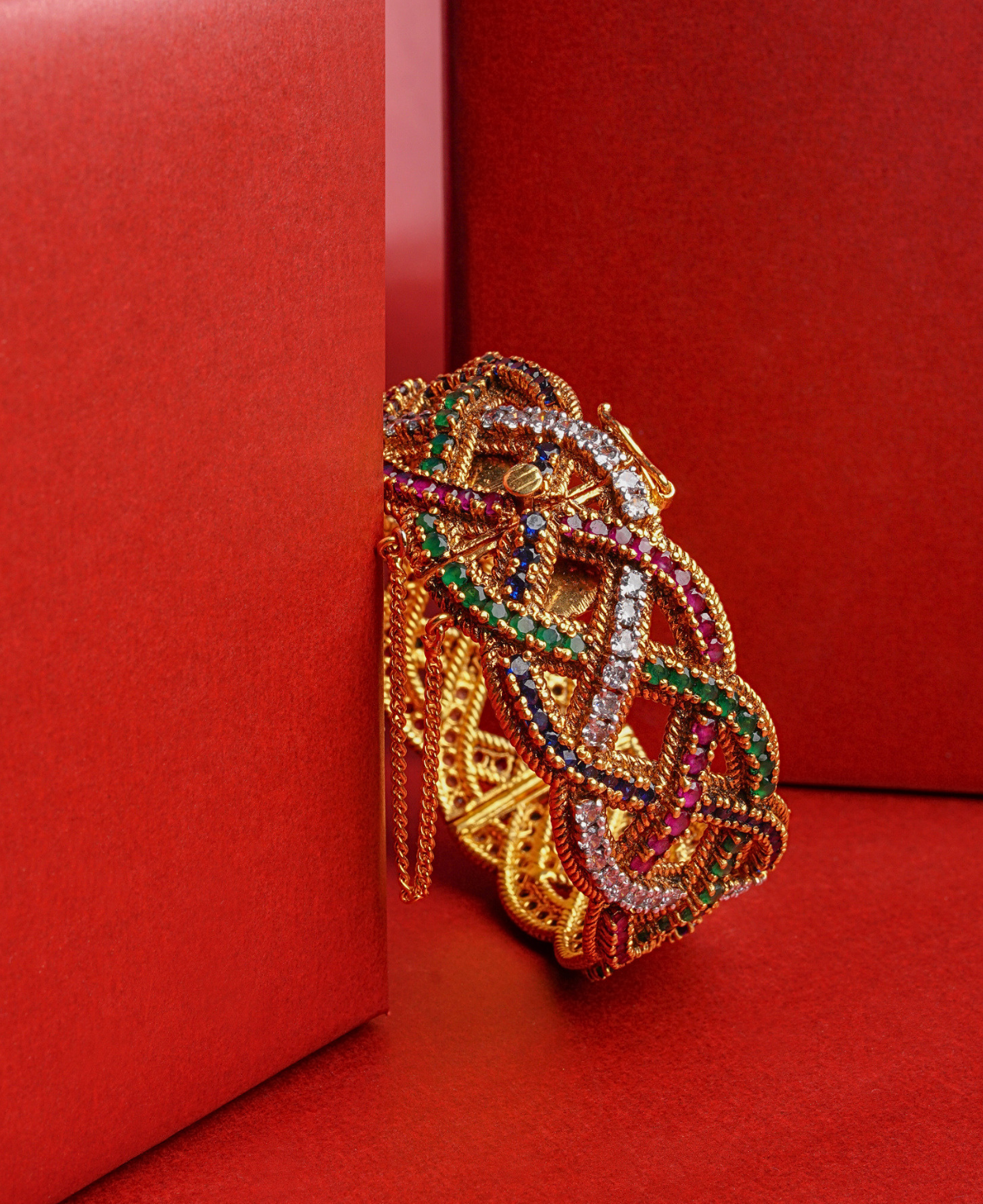 Tri Colored Braided Kara