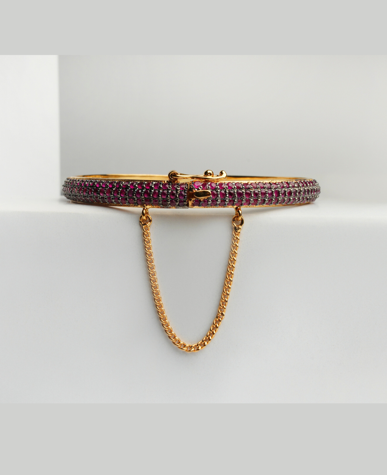 Ruby Pave Bangle