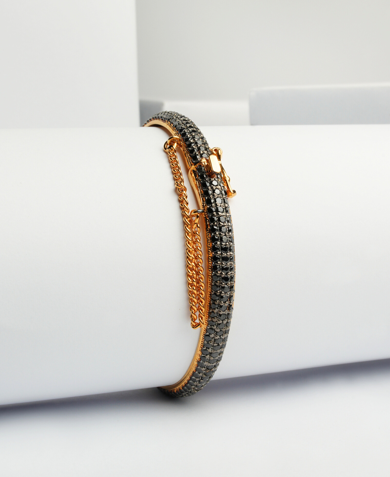 Black Pave Bangle