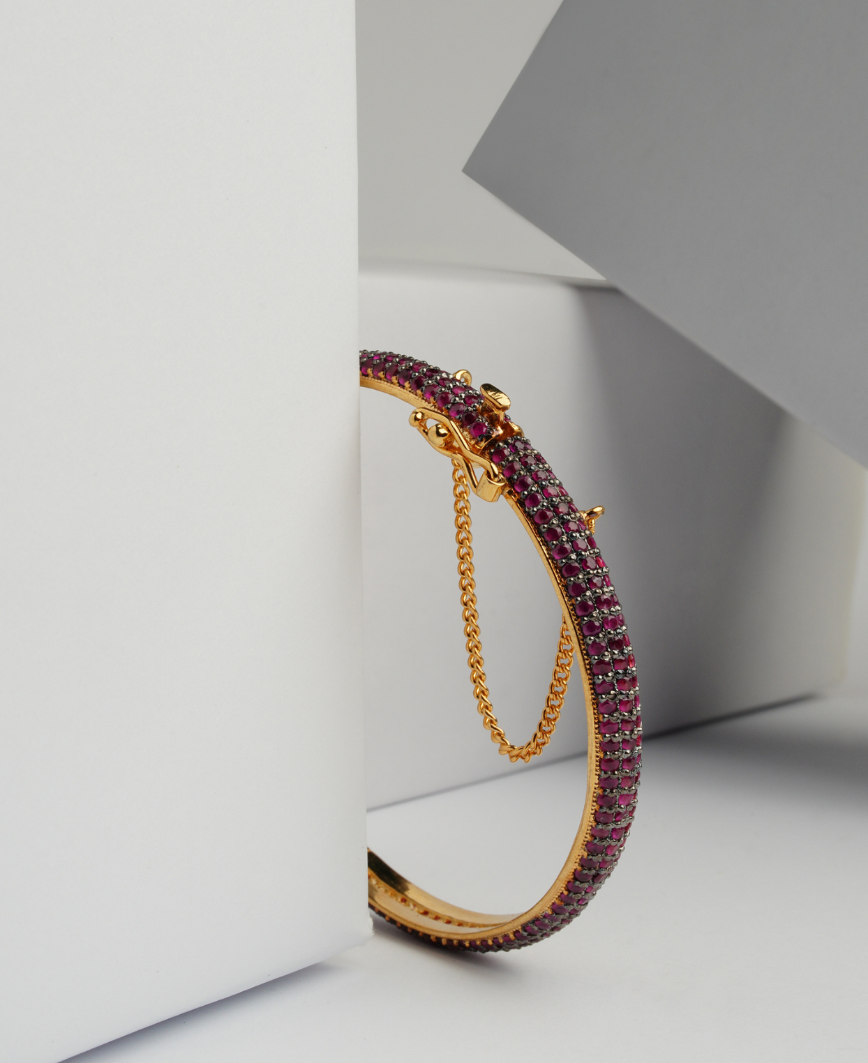 Ruby Pave Bangle