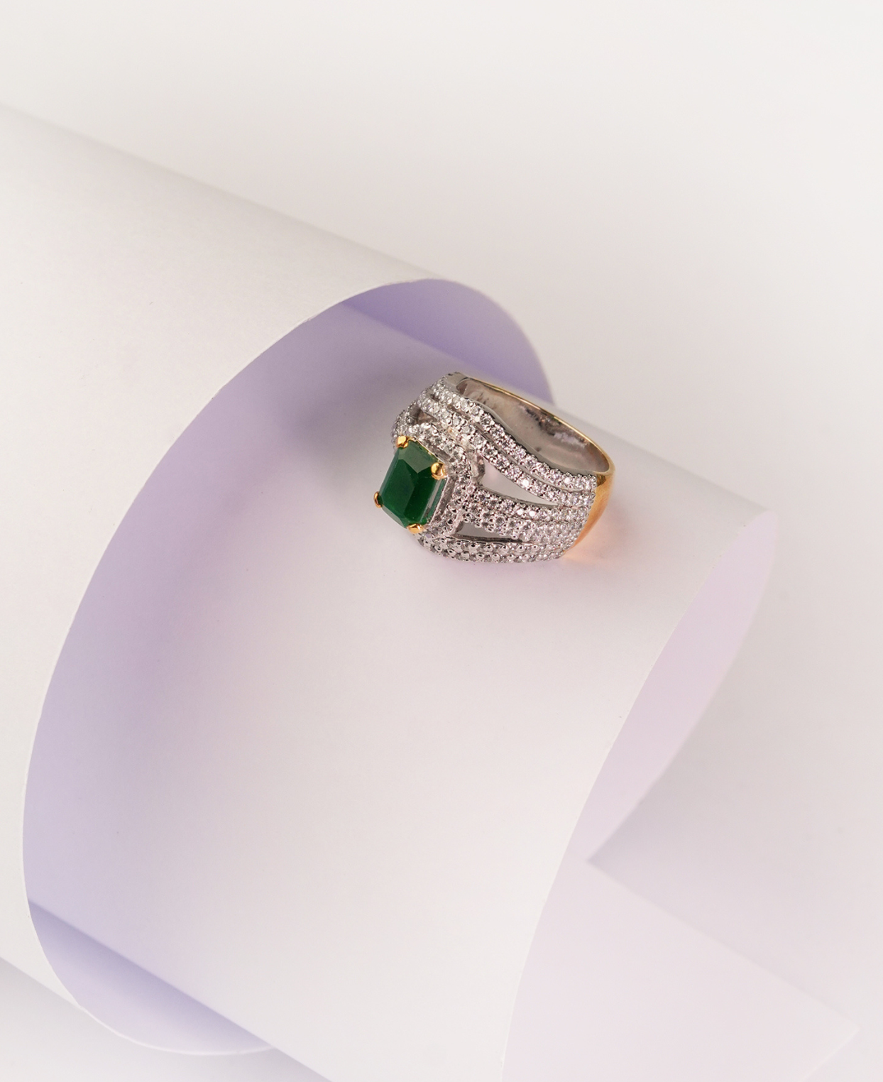 Green Zrc GJ Ring 4
