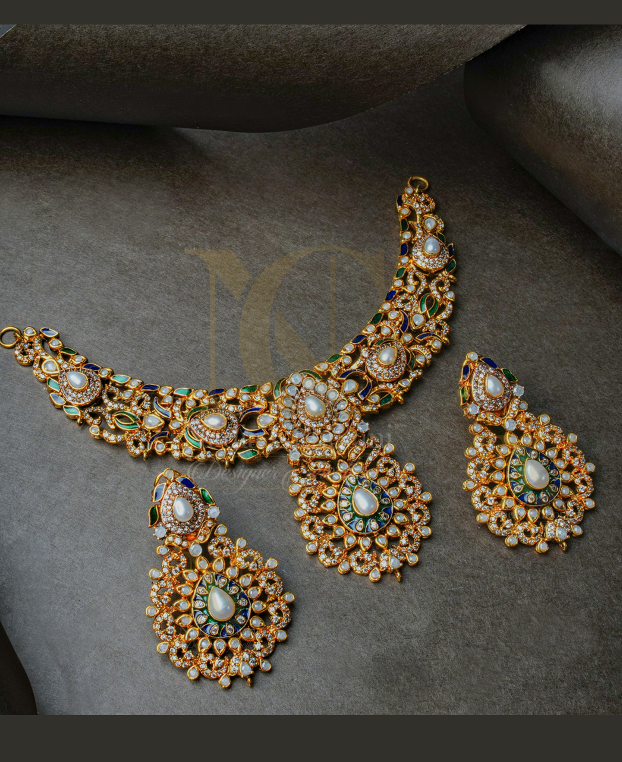 Maharani Pearl Meena Polki BS