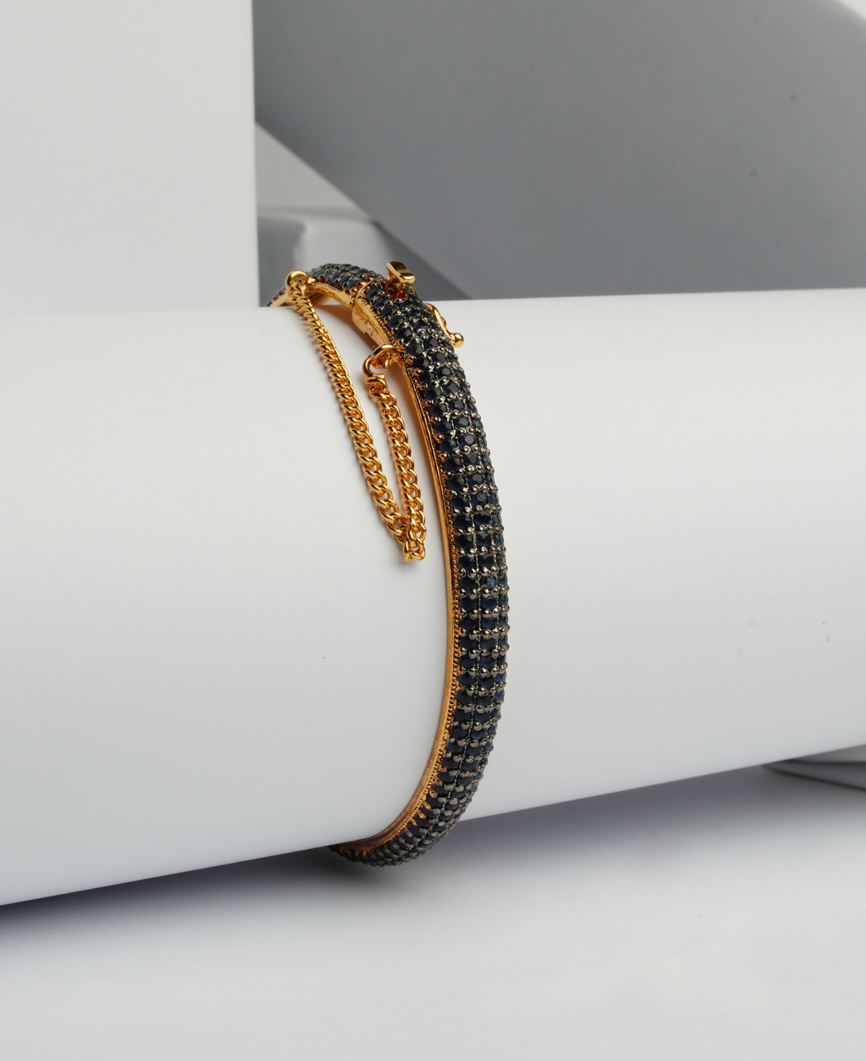 Sapphire Pave Bangle