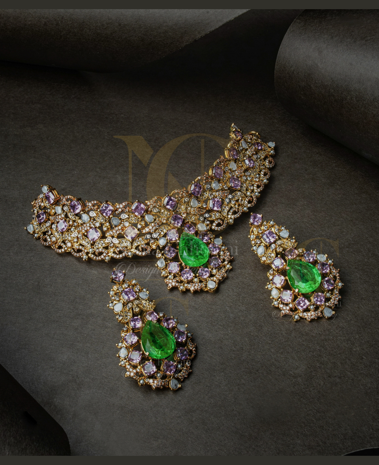 Regalia in Lavender & Jade