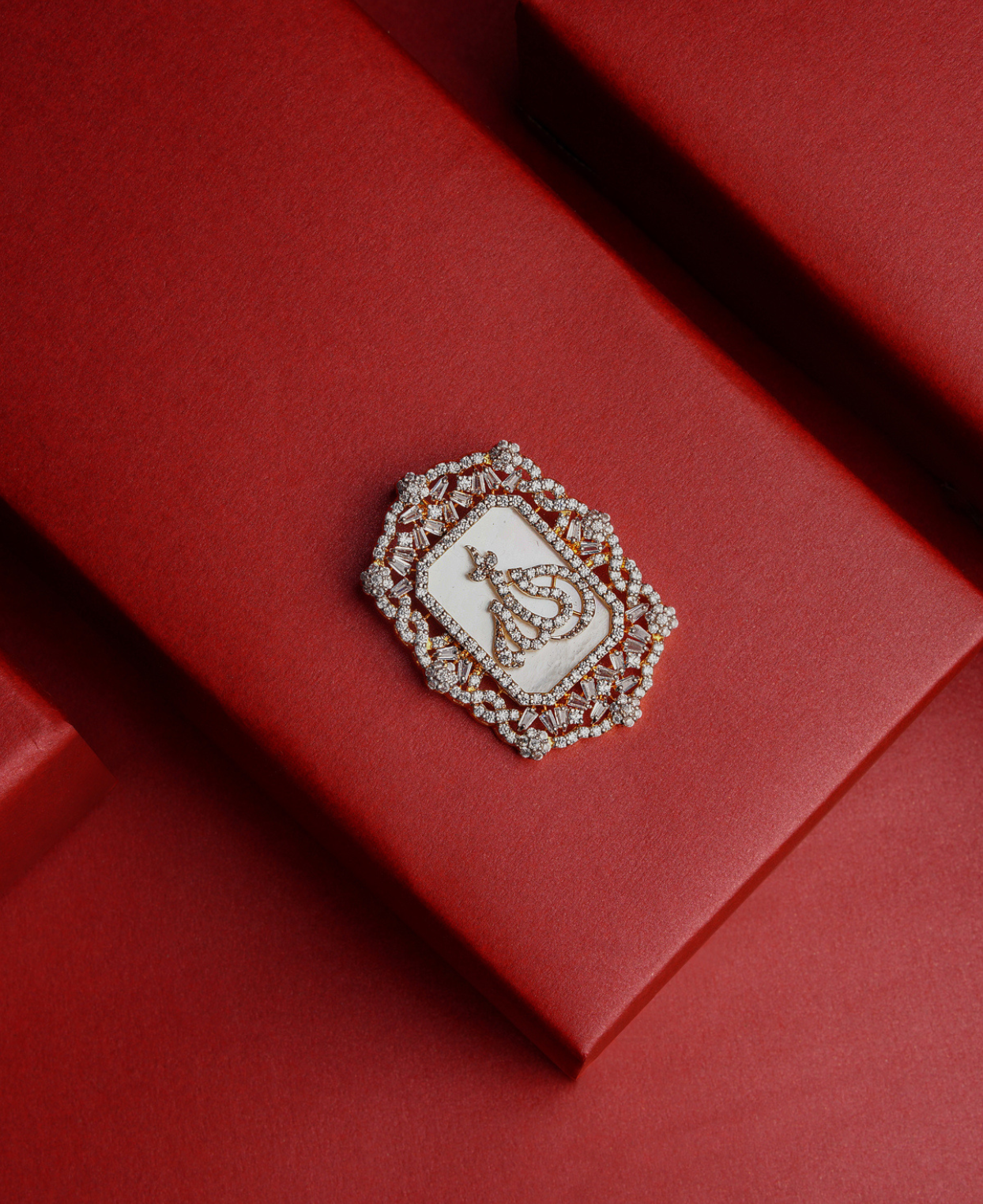 Golden 'A' MOP Pendant