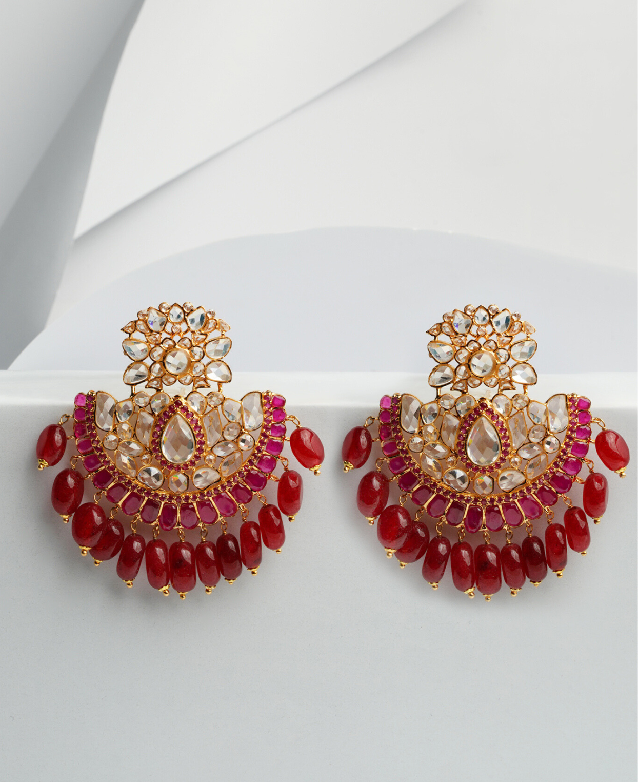 Polki Ruby Perchant Tops