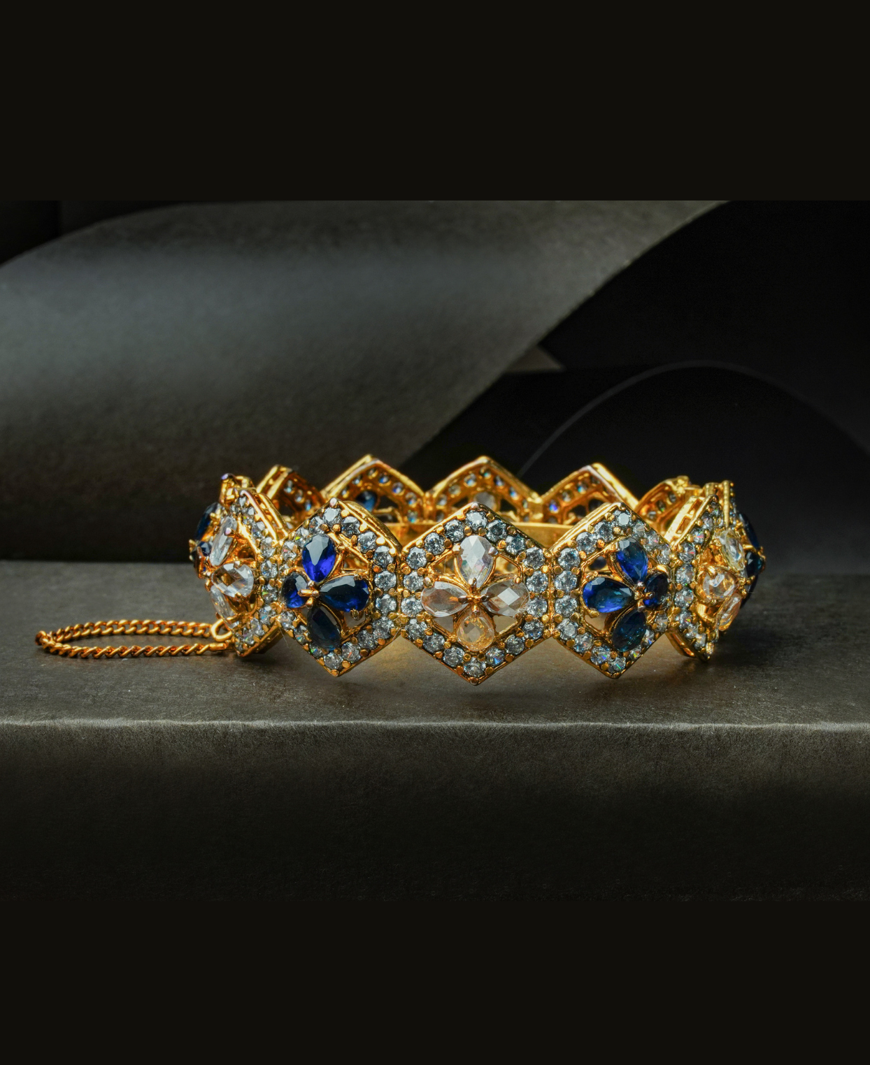 Blue, Grey & Champagne Kara