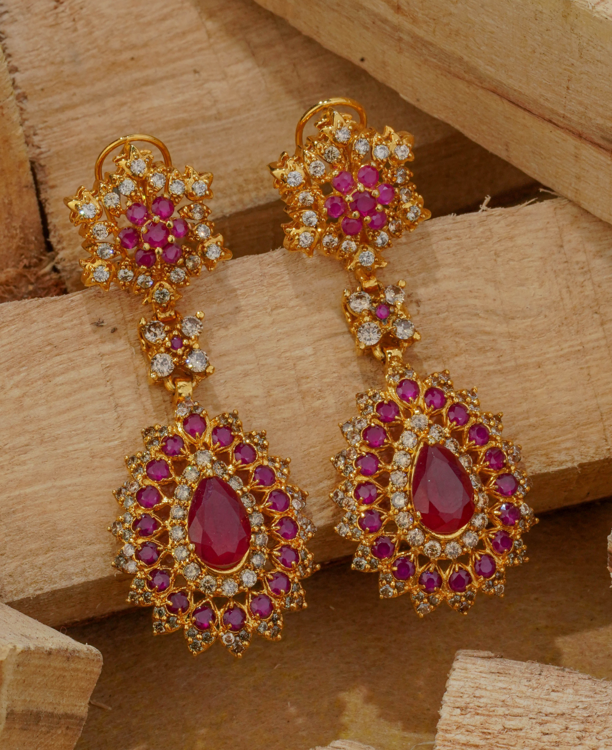 Ruby in the Dessert Earrings