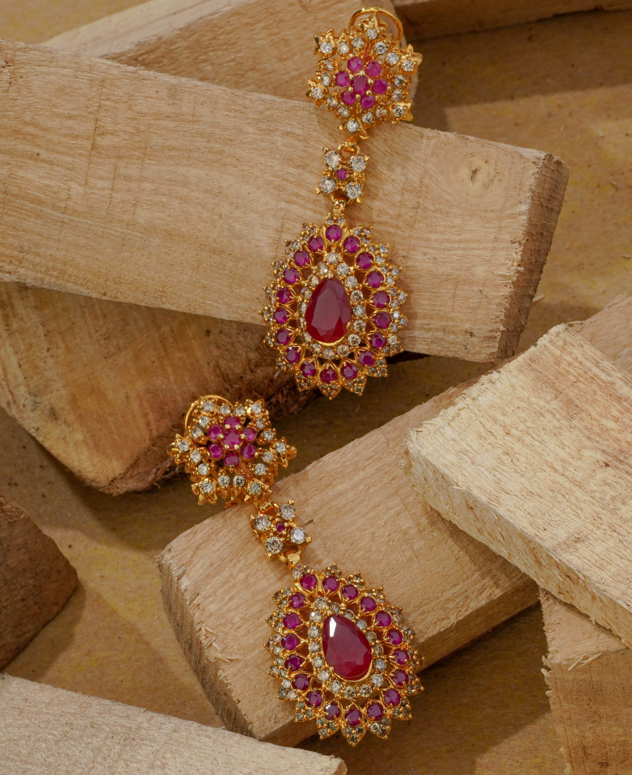 Ruby in the Dessert Earrings