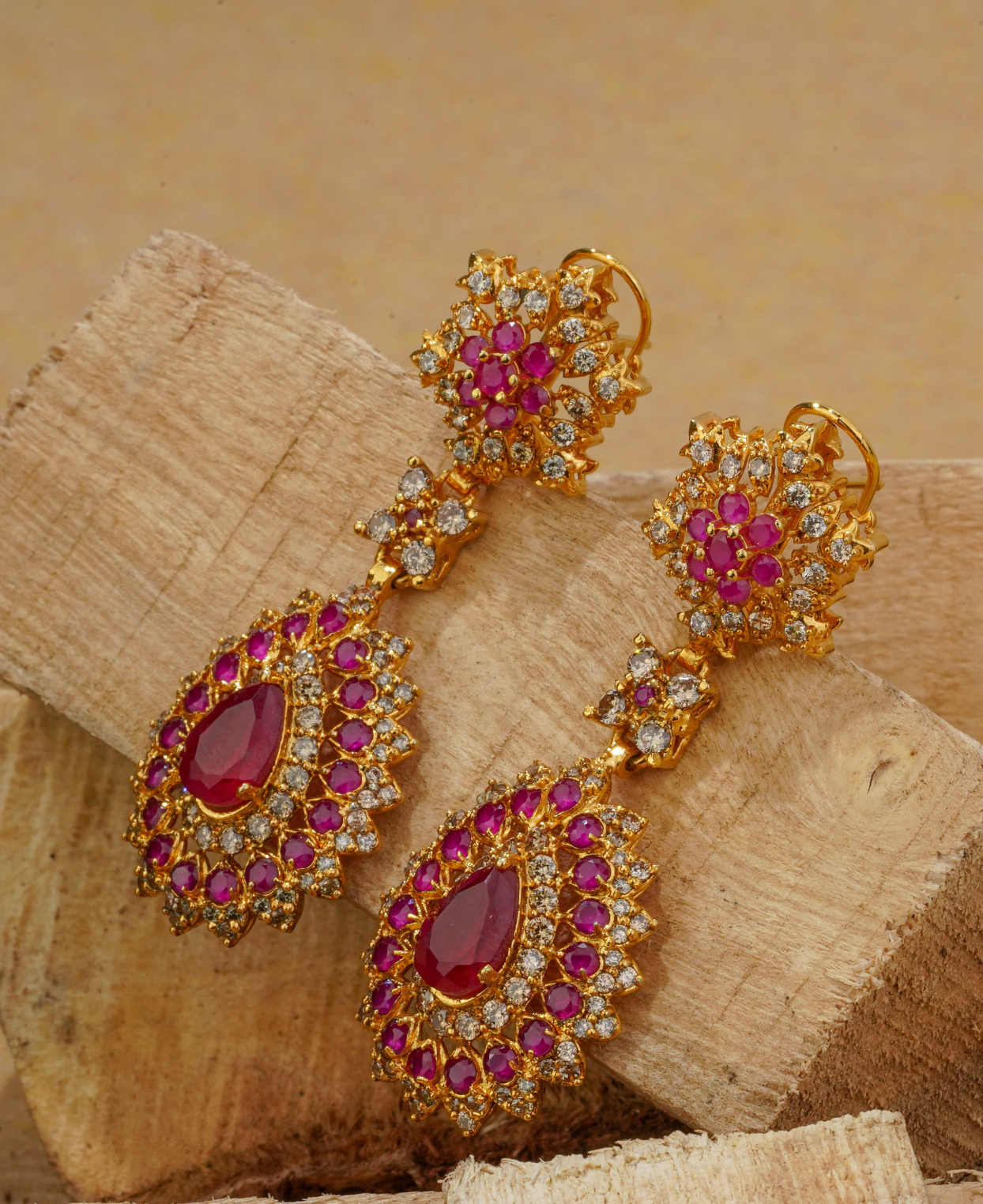 Ruby in the Dessert Earrings