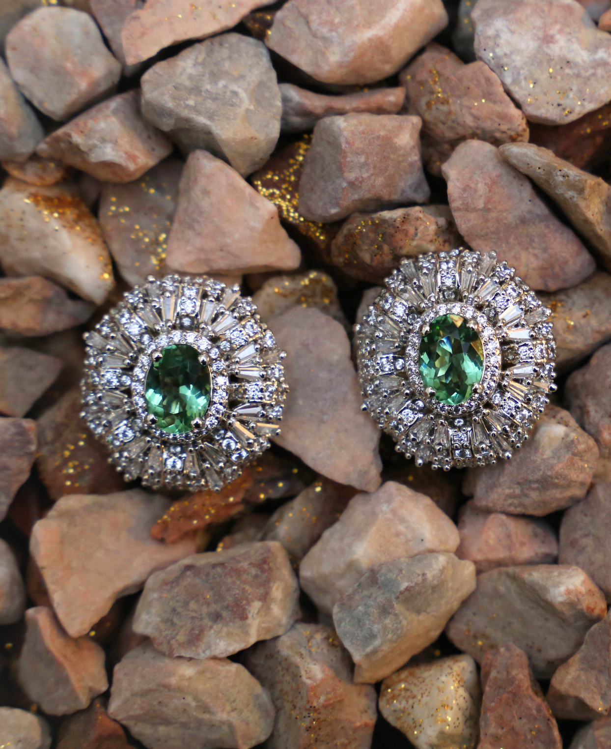 Tourmaline and the moon