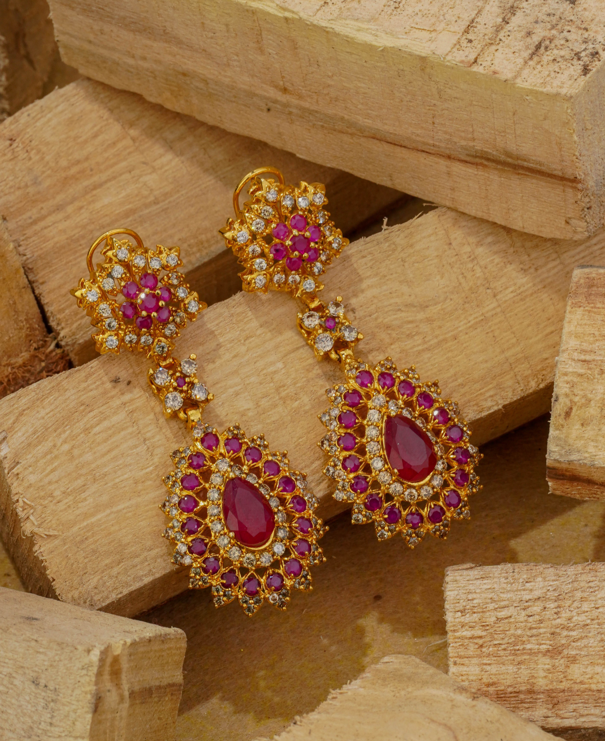 Ruby in the Dessert Earrings