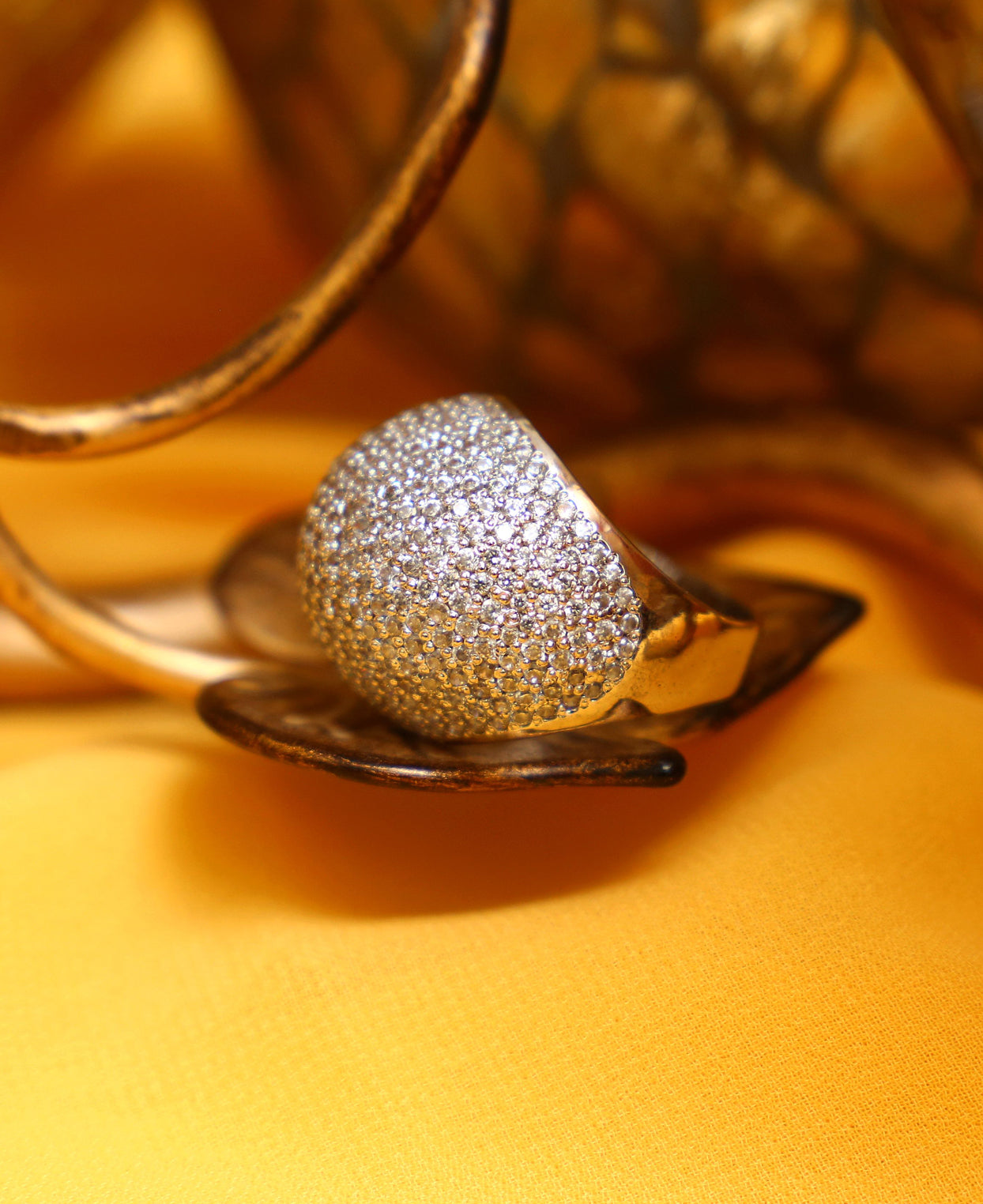 Statement maker Diamond style Ring