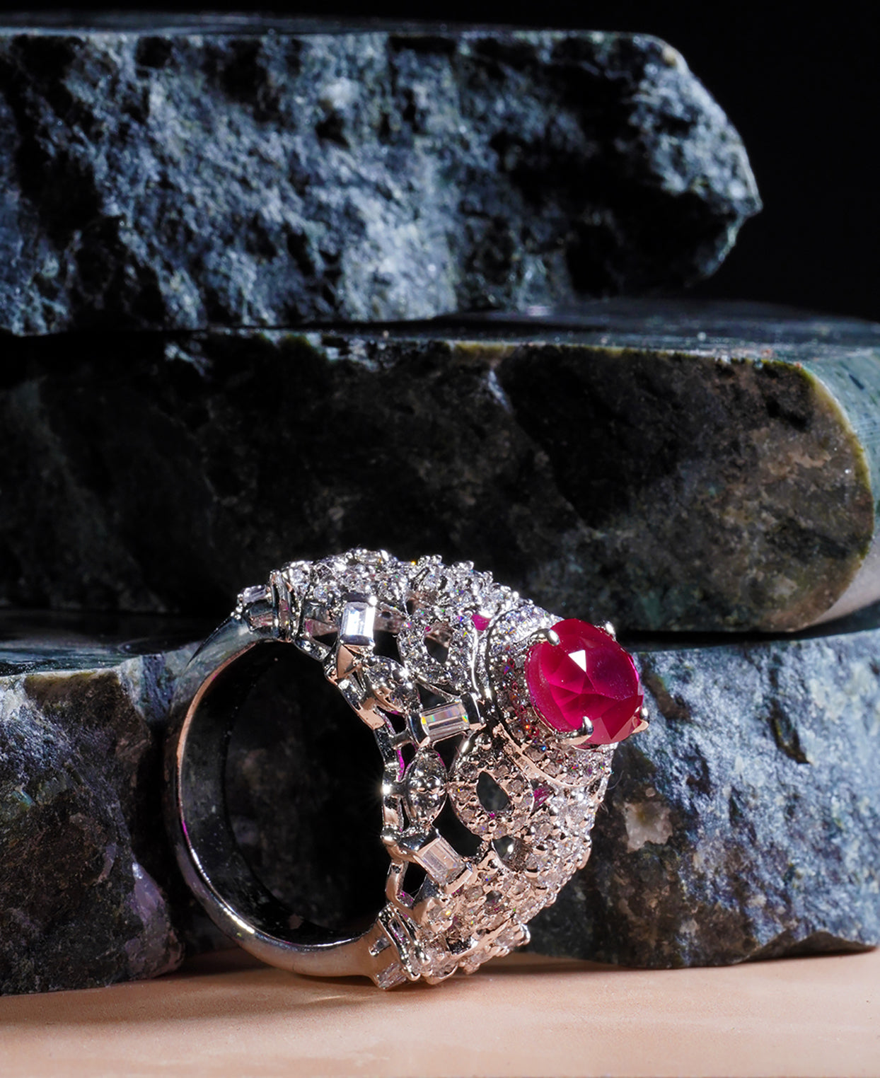 Ruby Solitiare Ring 4