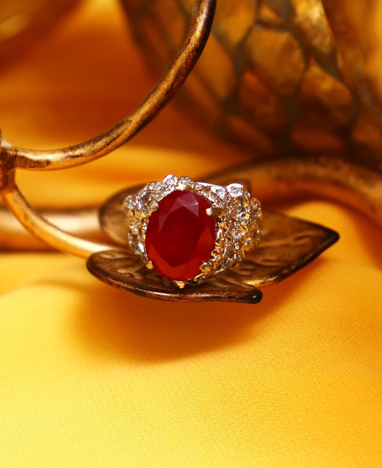 Ruby Red statement maker