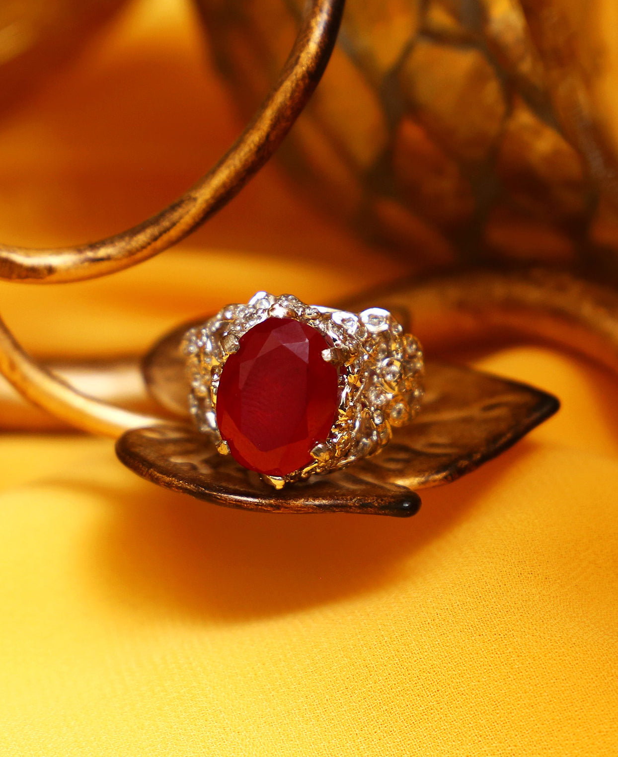 Ruby Red statement maker