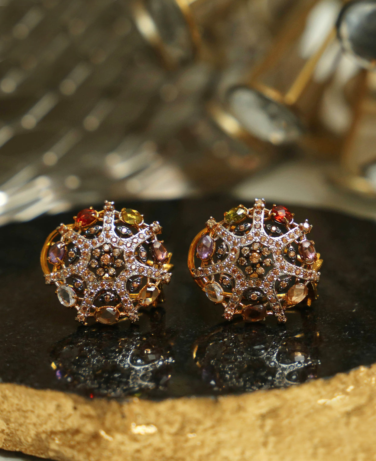 Multi Colored Zircon Tops