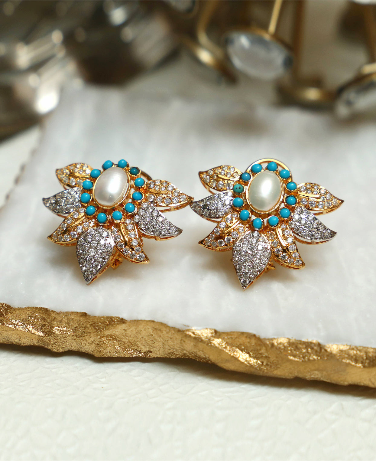 Classic Pearl and Feroza Tops