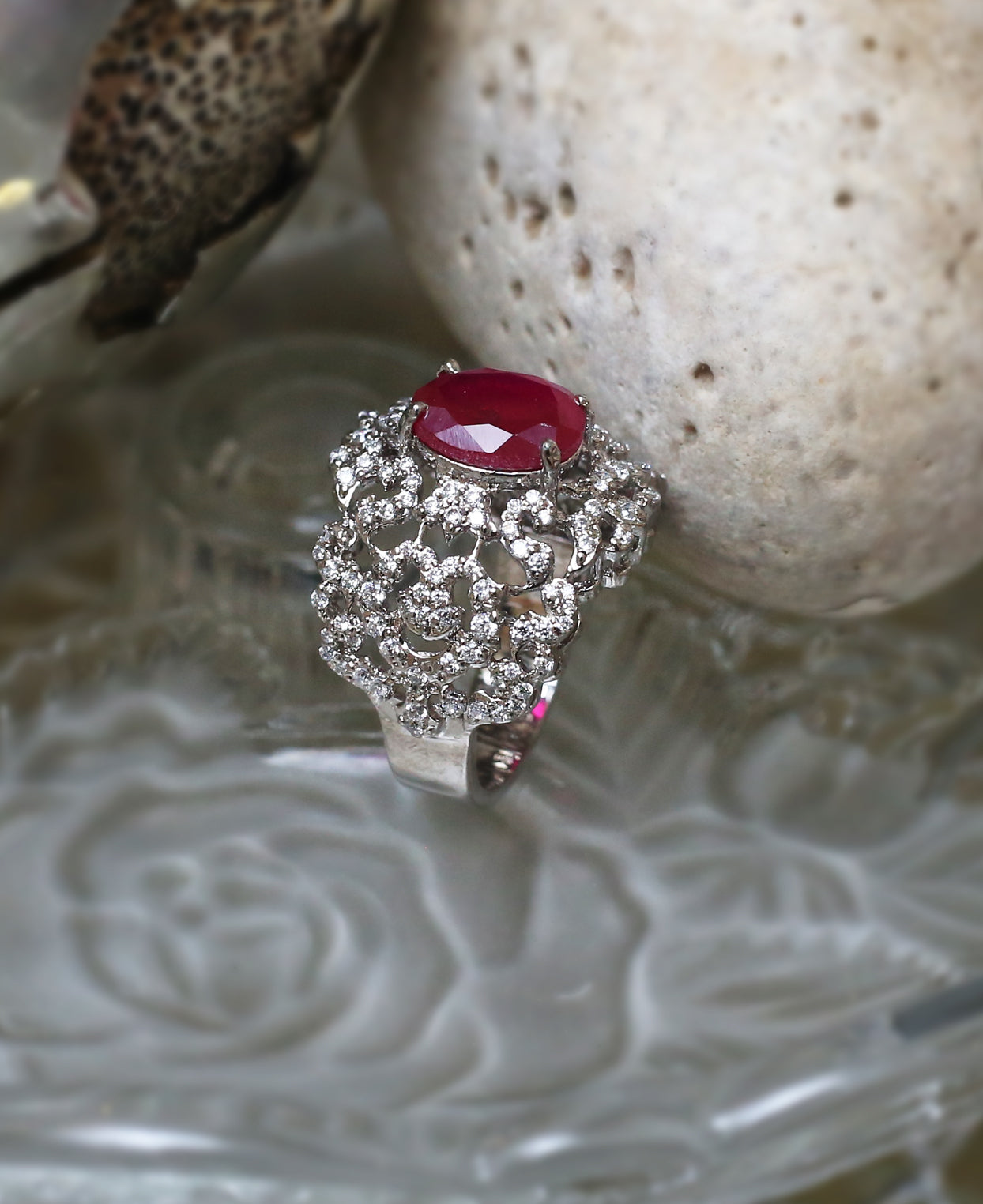 Ruby Solitiare Ring