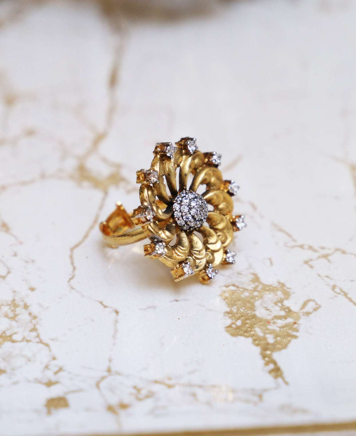 Matte Finished Texture Ring