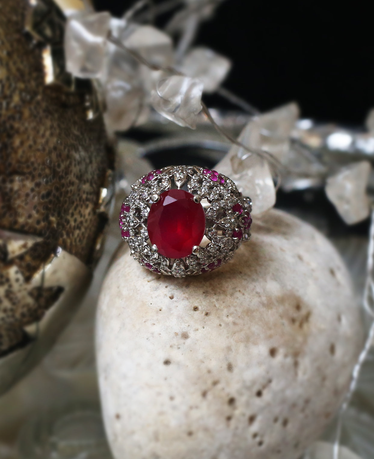 Ruby Solitiare Ring 2