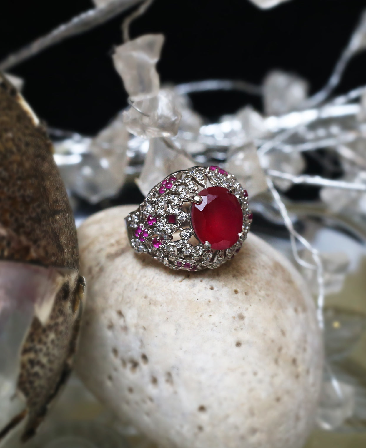 Ruby Solitiare Ring 2
