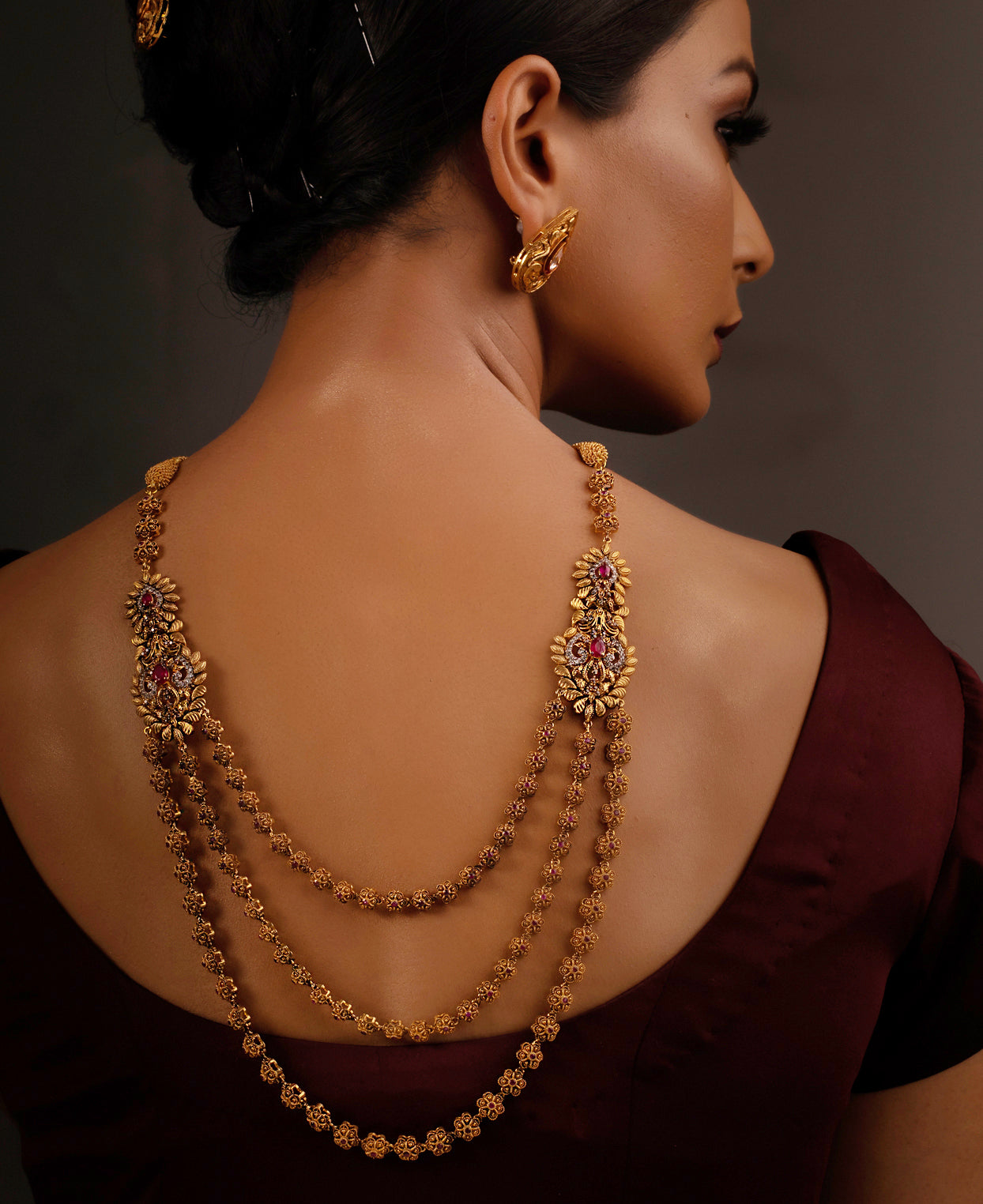 Red Chain Katak Maala