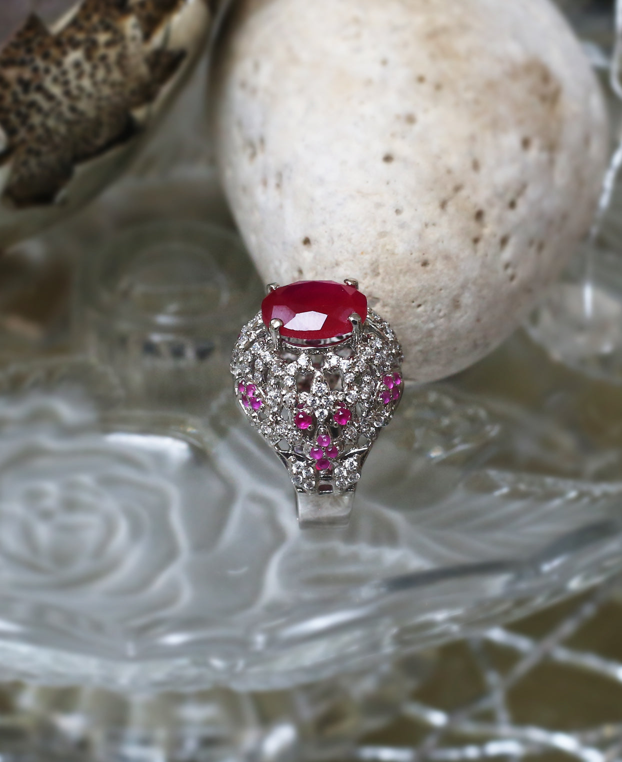 Ruby Solitiare Ring 2