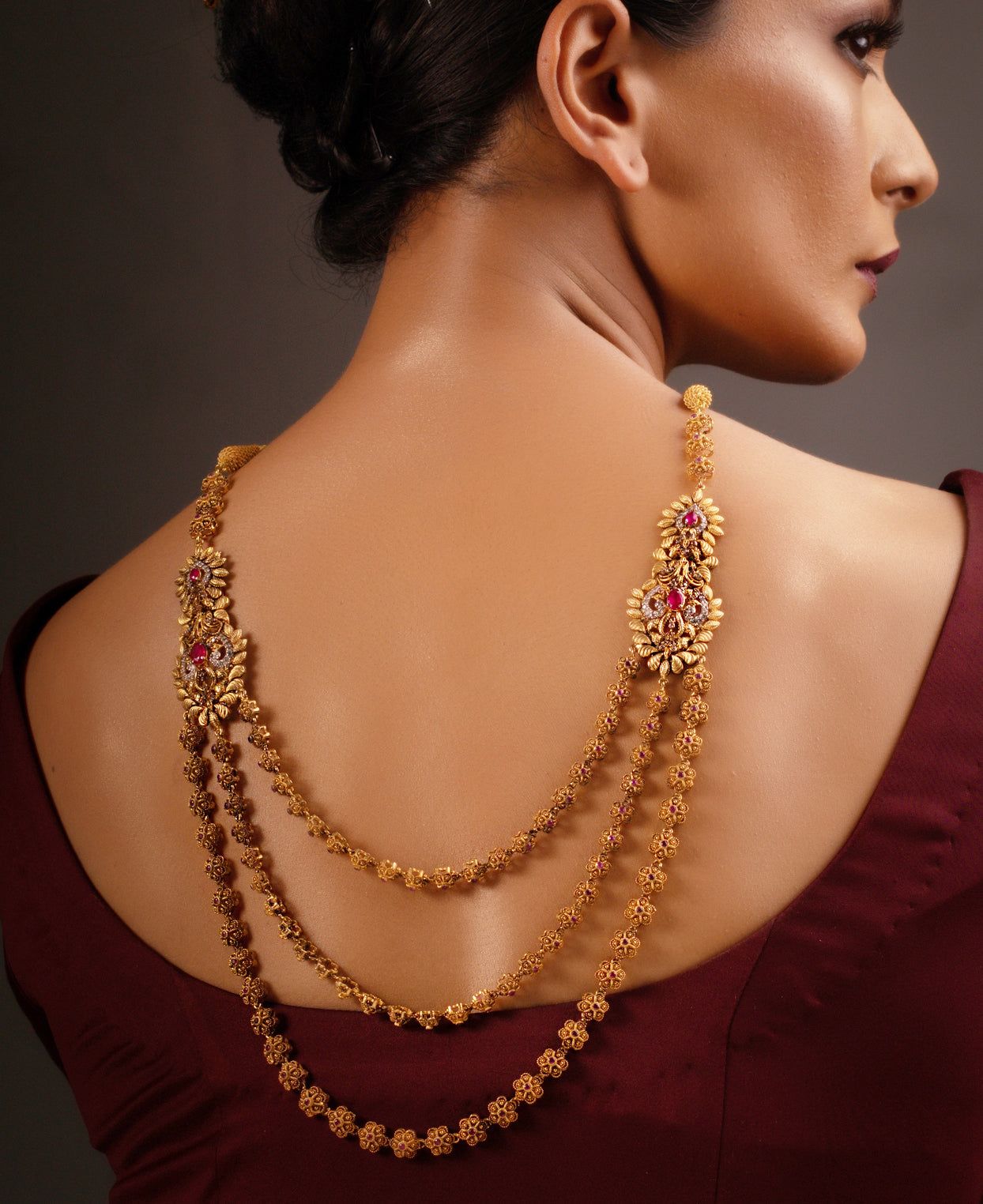 Red Chain Katak Maala