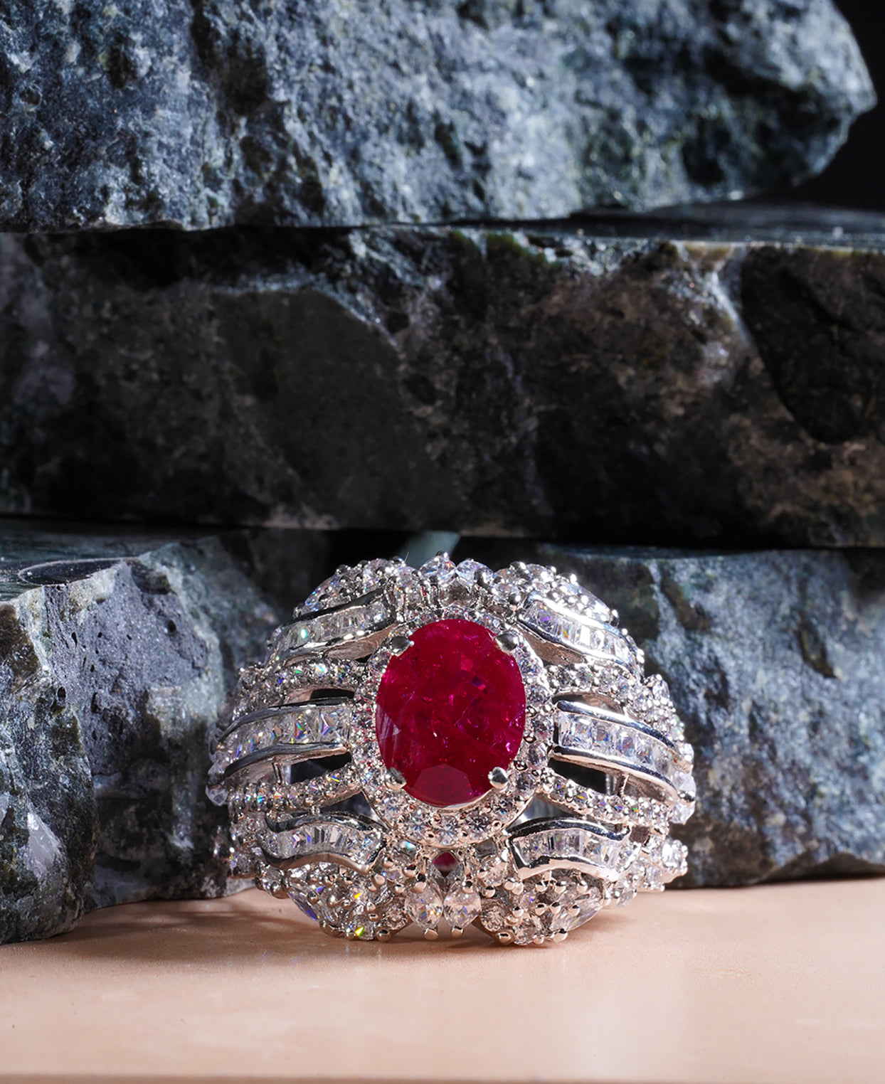 Ruby Solitiare Ring 3
