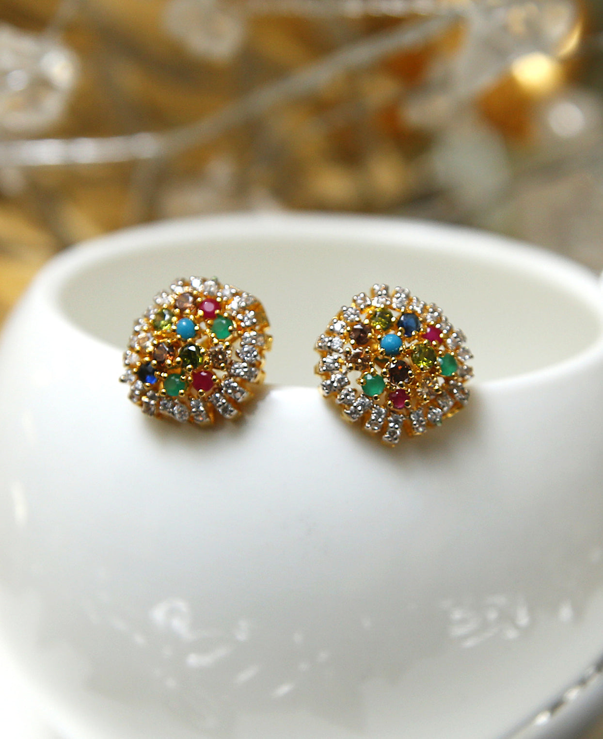 Multi Zircon Studs