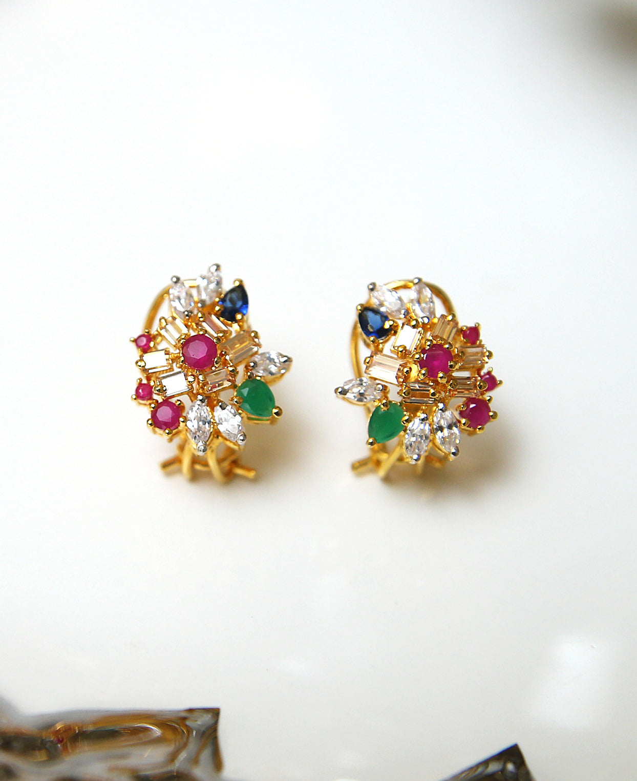 Multi Zircon Studs 2